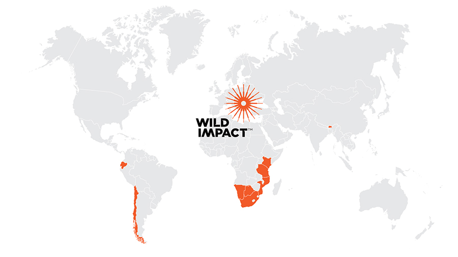 Wild Impact map